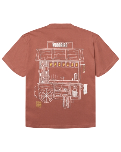 Woodbird - WBBalo Cart T-shirt - Dusty Rose